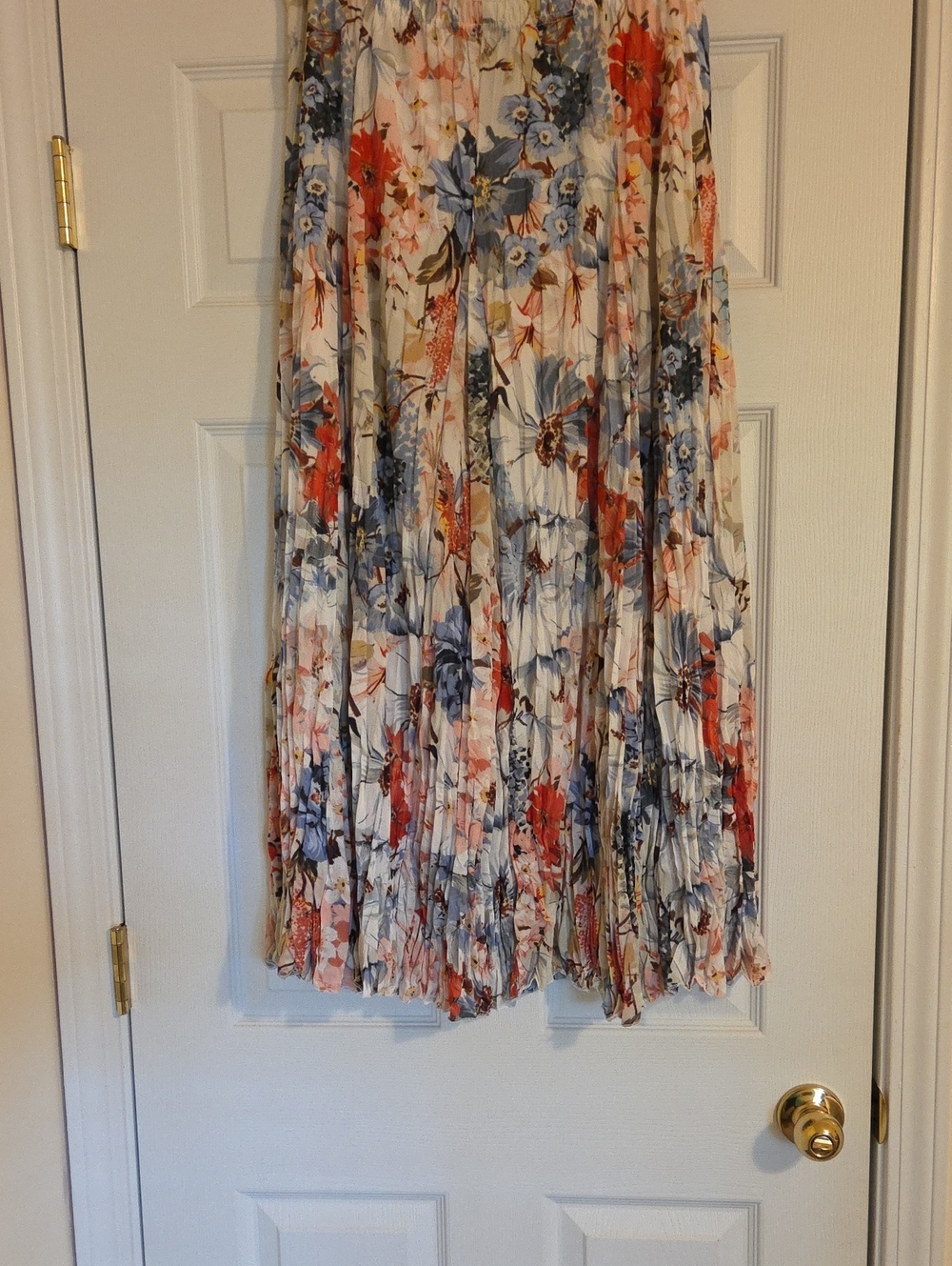 Ladies Floral Maxi Skirt